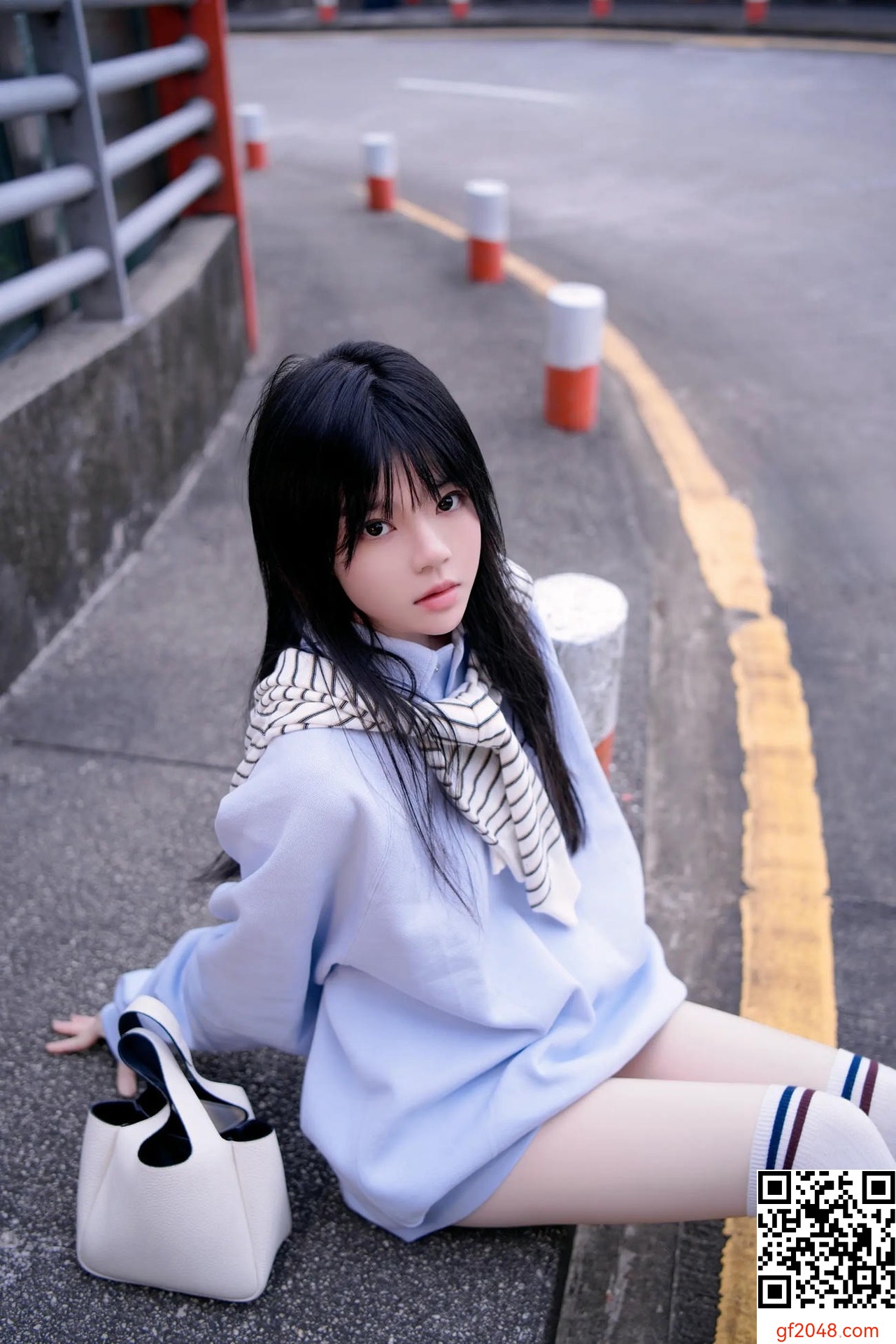 【網路收集系列】桜桃喵 - 藍 【20P】