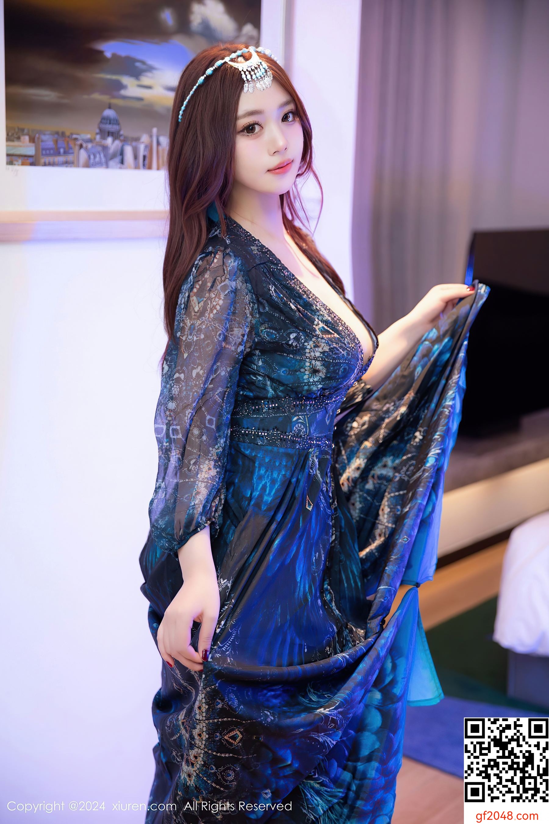 [XiuRen秀人网] No.9403 蛋蛋宝 黑丝美腿