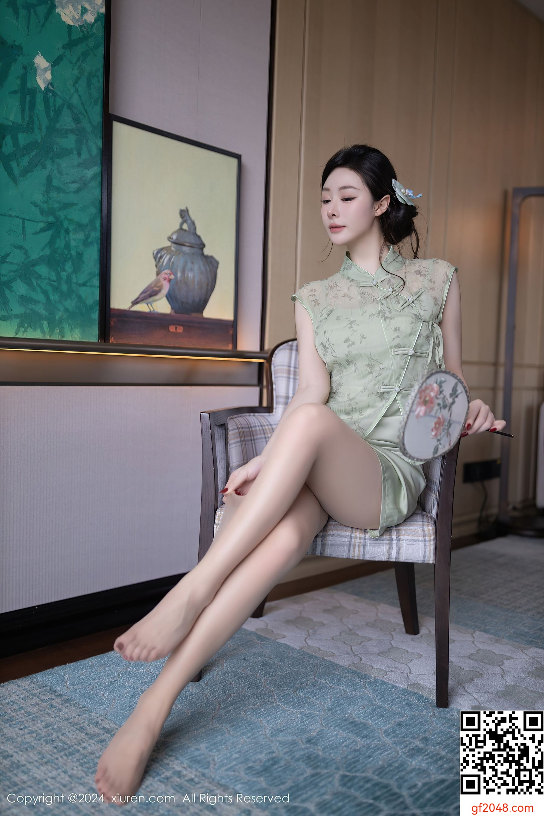 [XiuRen秀人网] No.9124 小逗逗 丝袜美腿
