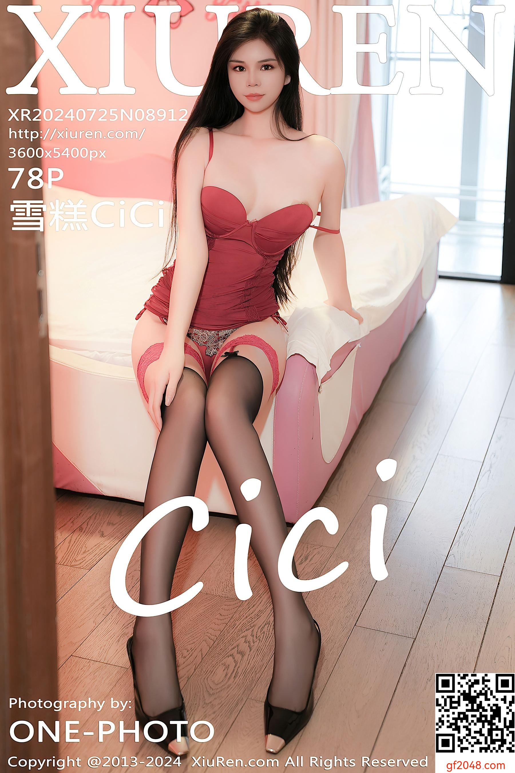 [XiuRen秀人网] No.8912 雪糕CiCi 黑丝美腿