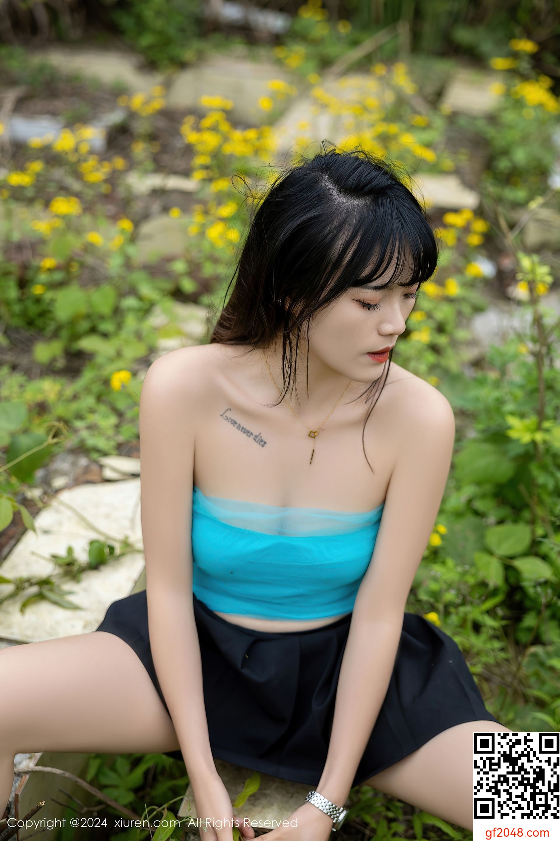 [XiuRen秀人网] No.8586 唐安诺 黑丝美腿